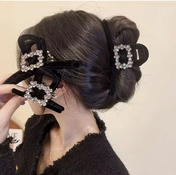 Elegant Hair Clip for Women High Ponytail Shark Clip