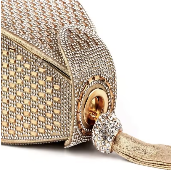 Luxury Evening Bags For Women New In High Quality Pyramid Shape Fashion Party Clutch Purse Free Shipping