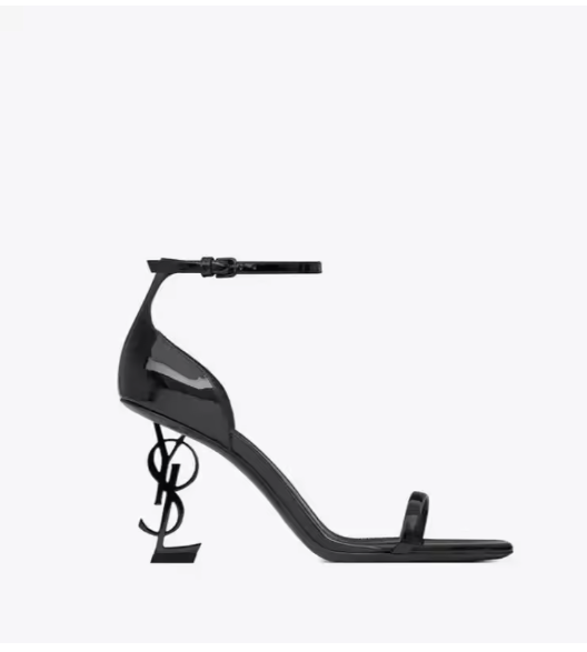 Women High-heeled Shoes European American Solid Color One-piece High-heeled Sandals