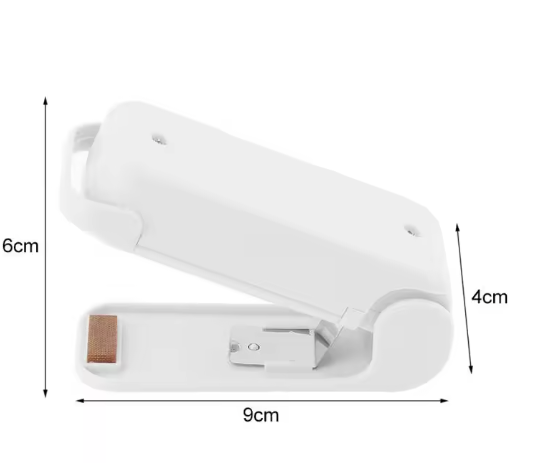 Mini Hea Bag Seal Machine Package Sealer Bags Thermal Plastic Food Bag